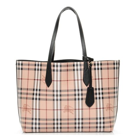 burberry haymarket check tote price medium|burberry haymarket check shoulder bag.